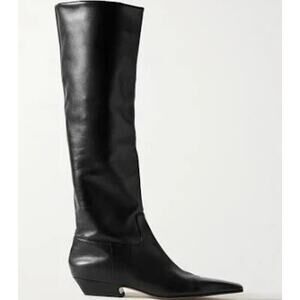 Khaite Marfa Black Knee High Boot 40